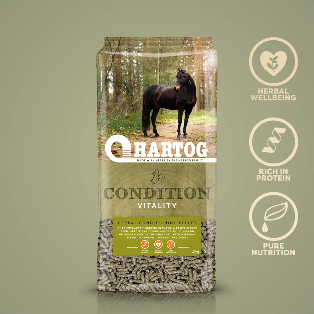 Hartog Condition - horse feed